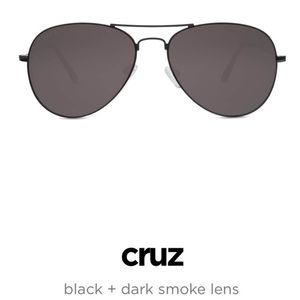 NWT Diff, Cruz Sunglasses, Aviators, Metal Frame